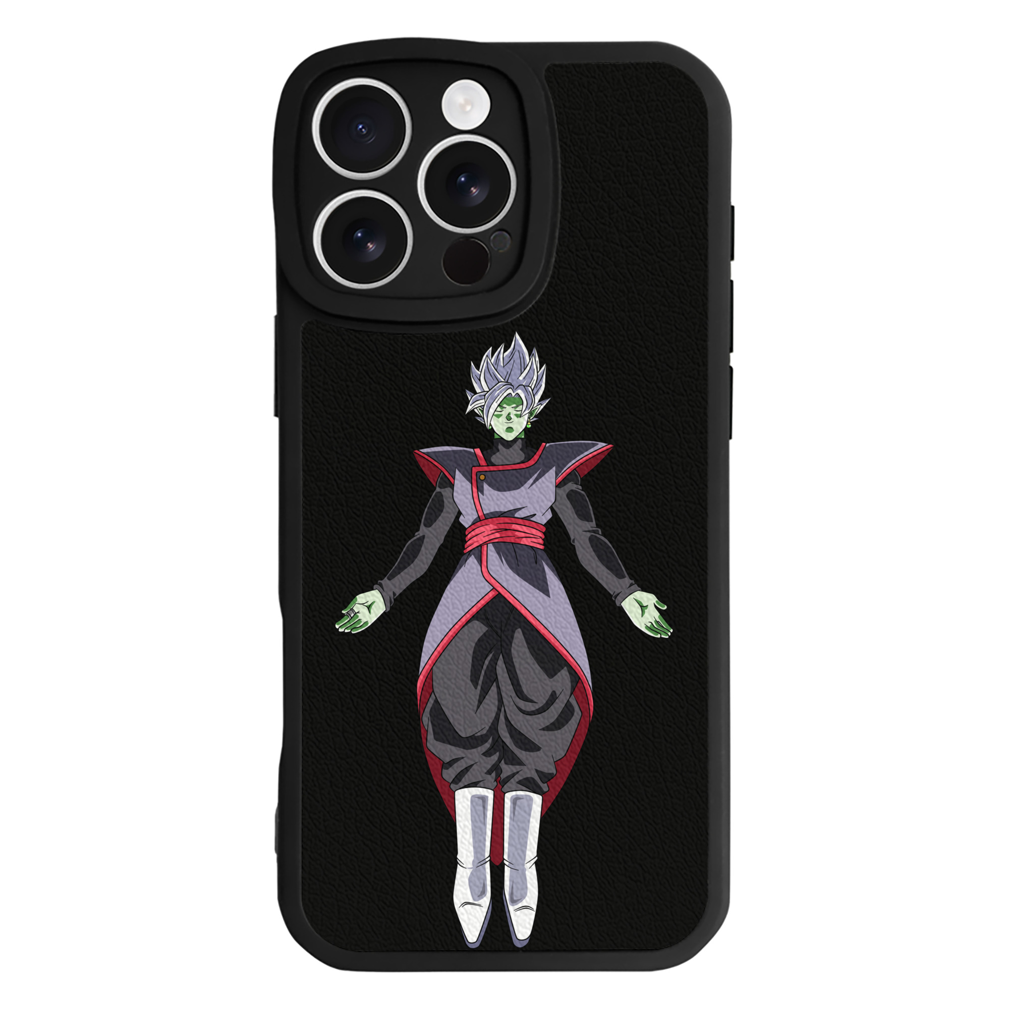 （画像用） ドラゴンボール ベジット DRAGON BALL Vegetto 【iPhone 16シリーズ対応】シリコンスマホケース（レザー調） 材質：シリコン